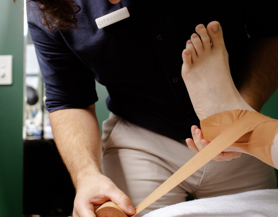 Foot injury Ankle Sports Taping